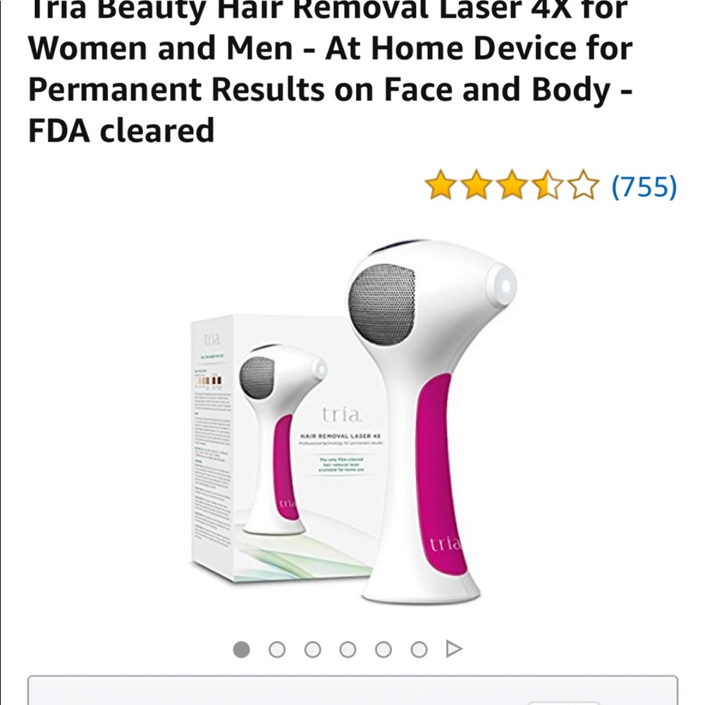 Tria hair removal laser
